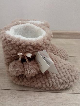 Zateplené vysoké papuče, 36 / 37