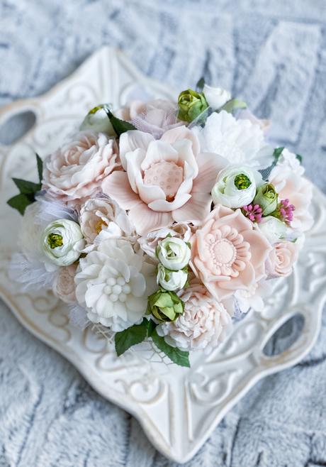 Mydlo dar kytice svadba,