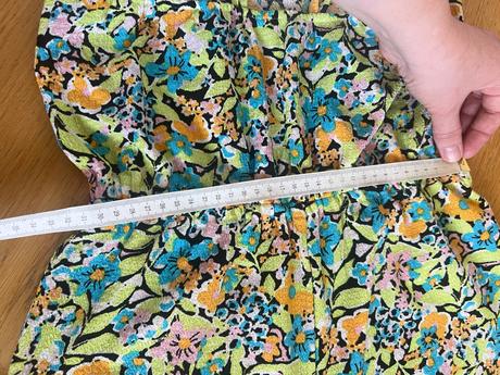 Letny dievcensky kvetinkovy overal, h&m,140