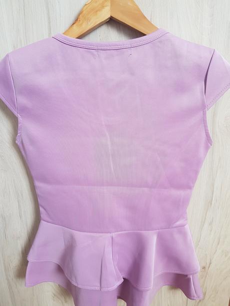 Fialová blúzka, s