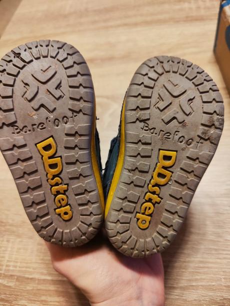 Prechodne topánky kožené, d.d.step,22