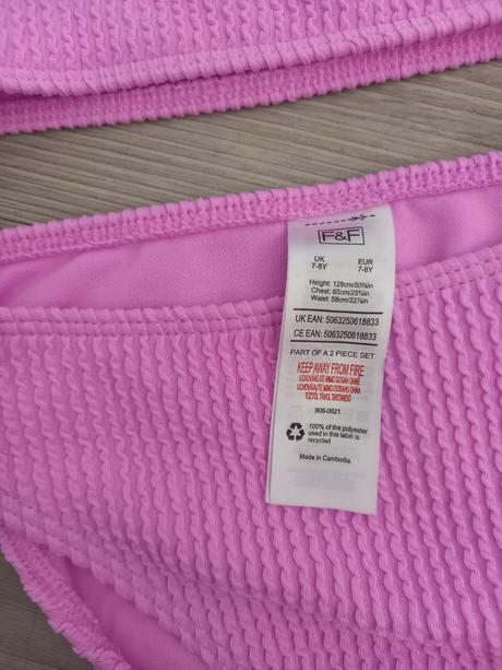 Dievčenské plavky 2 ks, f&f,128