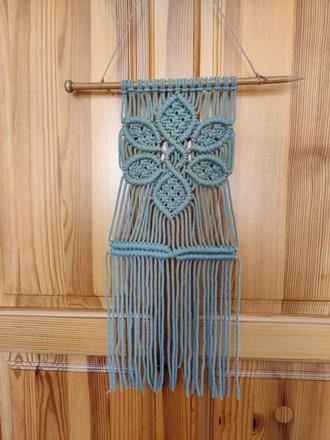 Macrame kvet,