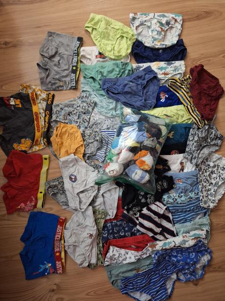 Slipy, boxerky, ponozky 122 - 128, h&m,122