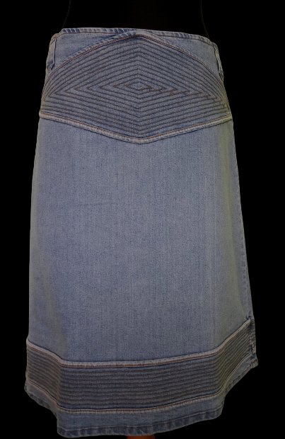 Riflová sukňa miss posh, veľ.14/l, l