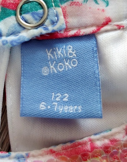 Kvietkované šaty kiki&koko, kiki&koko,122