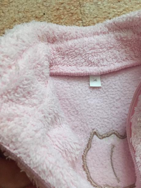 Jemnučká mikinka 68/74, helada,74