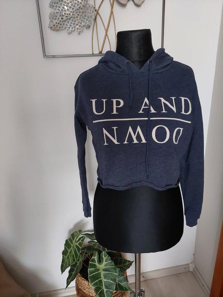 Crop top mikina s, bershka,s