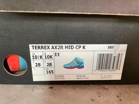 Turisticke topanky terrex, adidas,28