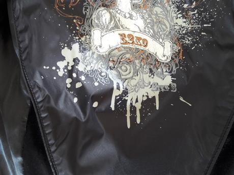 Prešívaná zimná bunda s pravou kožušinou, s