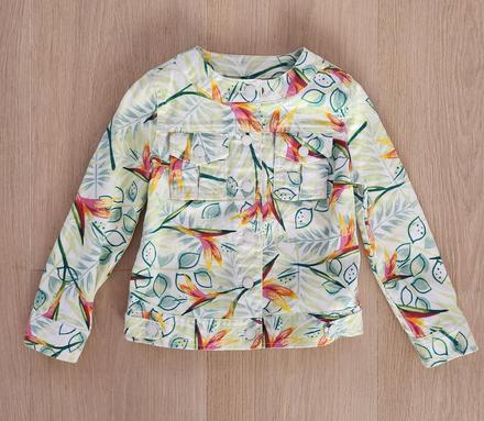 Benetton kvetinová bundička, benetton,110