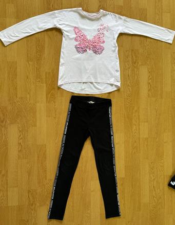 Tričko + legíny, 140–152