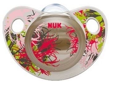 Nuk silikónový cumlík anatomický 1ks, 6-18m, nuk