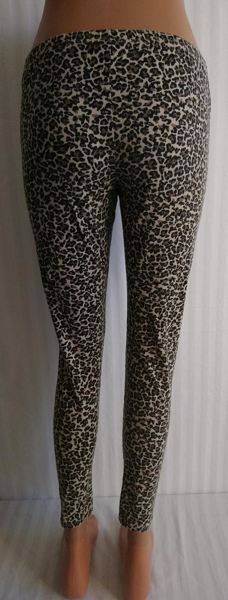 Dámske legíny s farebným vzorom, chicorée, l