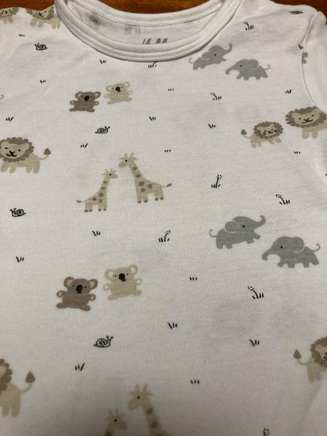 Zvieratkové body, h&m,92