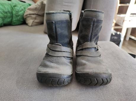 Zimné kožené čižmy, d.d.step,24