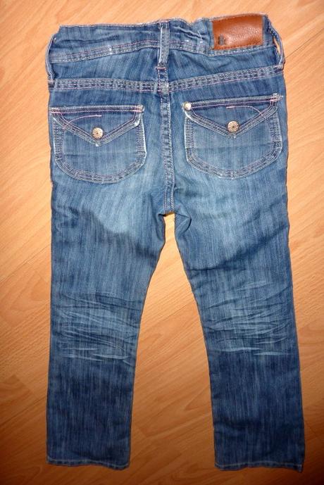 H&m riflové nohavice, v. 116 / 5-6 rokov, h&m,116