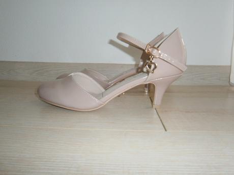 Topánky béžovo ružové la maria, john garfield,40