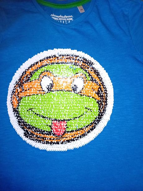 Tričko s ninja korytnačkou, nickelodeon,134