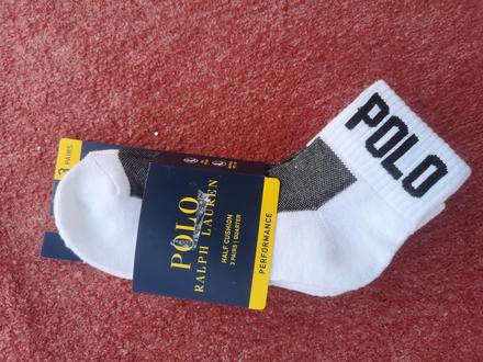 Ralph lauren ponožky 3 páry 36-42, ralph lauren,36 - 42