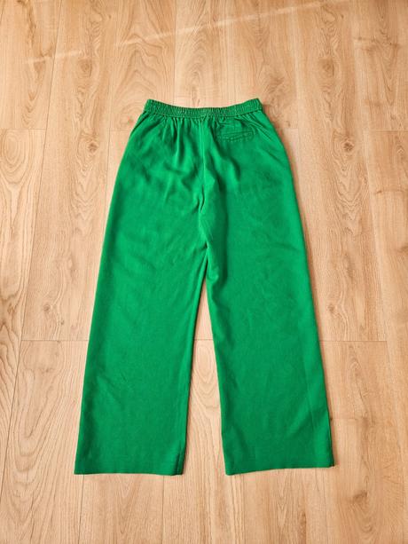 Dlhé široké nohavice s vysokým pásom zara, zara,l