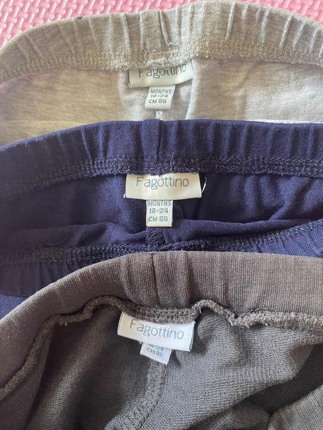 2x legíny a 1x tepláky, fagottino,86