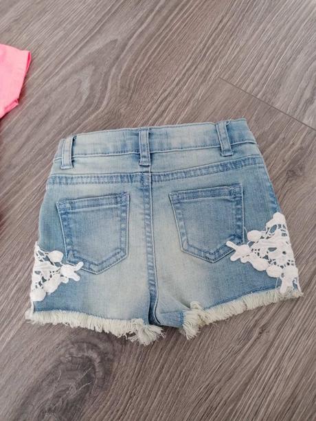 Kraťasy s visačkou, denim co,80