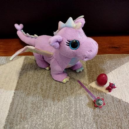 Chodiaci drak baby born s vajíčkom a kúzelnou pali,