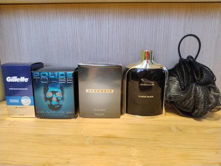 Sada pánskej kozmetiky,