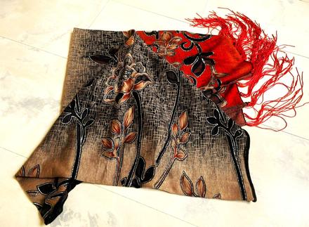 Luxusná šatka okolo krku/šálik,