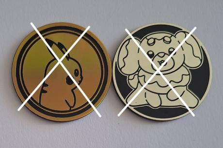 Pokémon mince (veľké) 33ks,