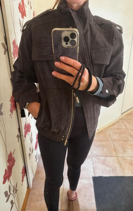 Virálna bomber bunda, xs