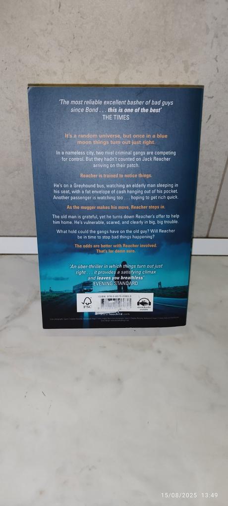 Blue moon - lee child, 