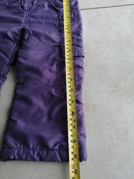 Zateplené nohavice, 98