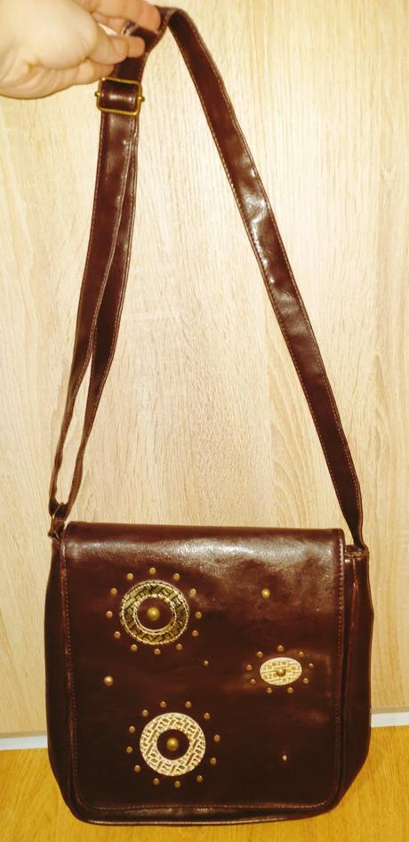 Hnedá cross kabelka / kapsa,