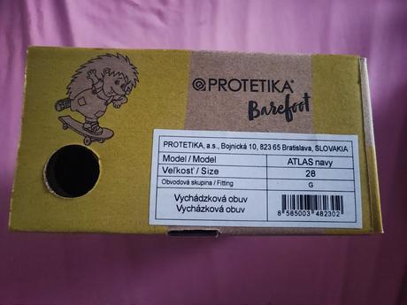 Celoročné topánky - atlas navy, protetika,28