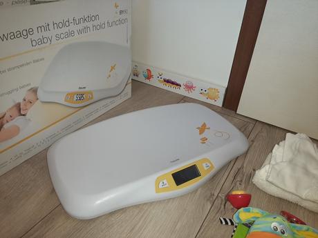 Kojenecká váha beurer + potreby, beurer