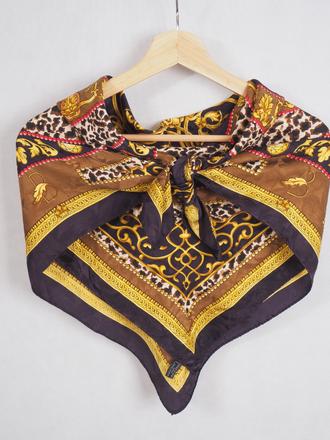 Luxusná hodvábna šatka basile, m