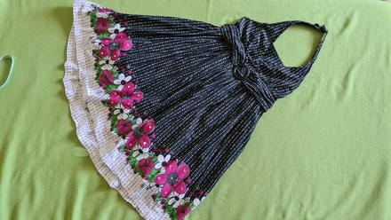 Letné šaty so širokou sukničkou, young dimension,158