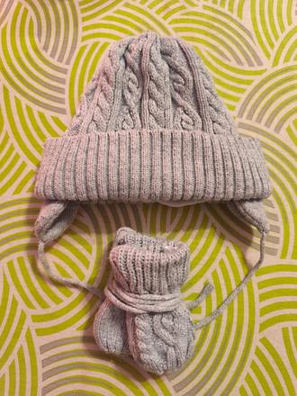 Set čiapka a rukavice, 74