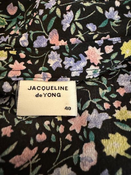 Kvetinové midi šaty jacqueline de yong elegantné, 40