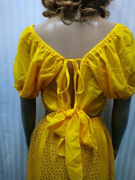 2 dielny orientálny kostým na brušný tanec, xl, 