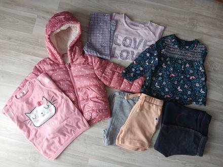 Balíček oblečenia veľ.80, 68–80