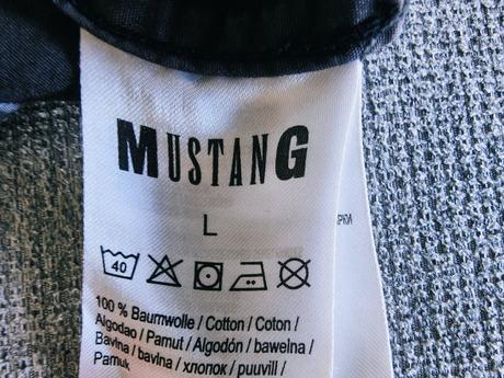 Pánska košeľa zn. mustang, veľ. l, mustang,l
