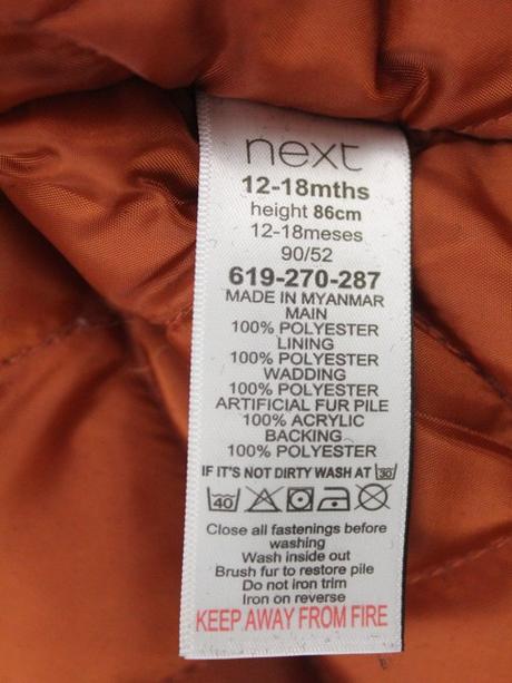 Parka/bunda next veľ. 12-18 mes., next,86