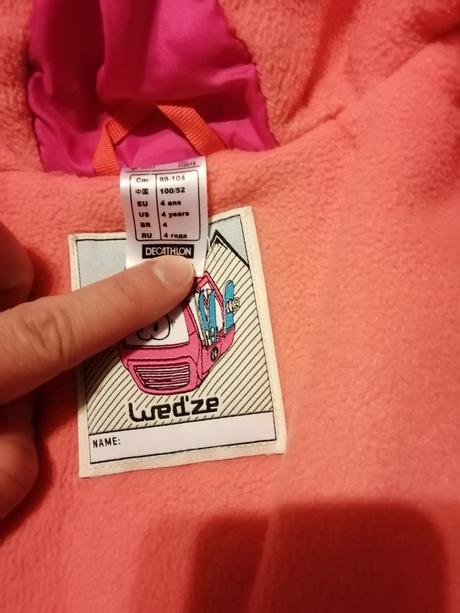 Predám zimnu bundu - 98/104, wedze,104