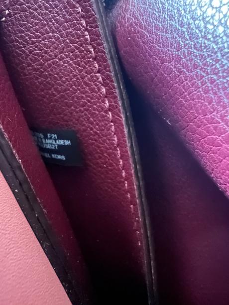 Krasny lososovy batoh michael kors, michael kors