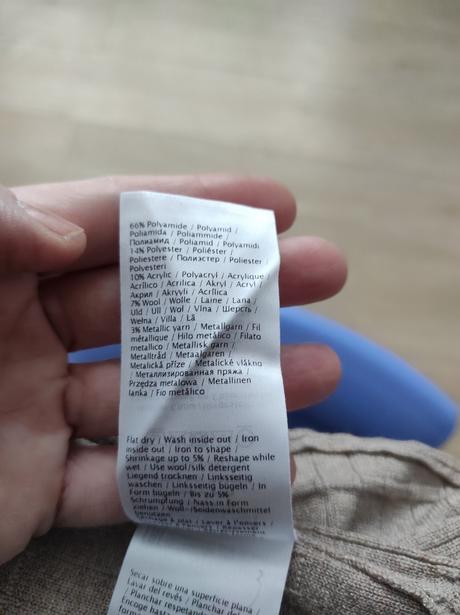 Vestička nümph s vlnou a metalickým vláknom, xl