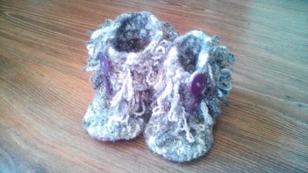 Háčkované čižmičky, 18 / 19