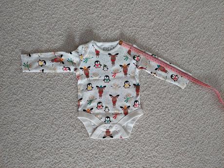 Detske vianocne body vel.0-3 mesiace, f&f,56